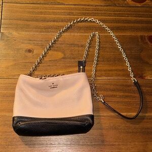 Kate Spade Blush and Black Crossbody Bag